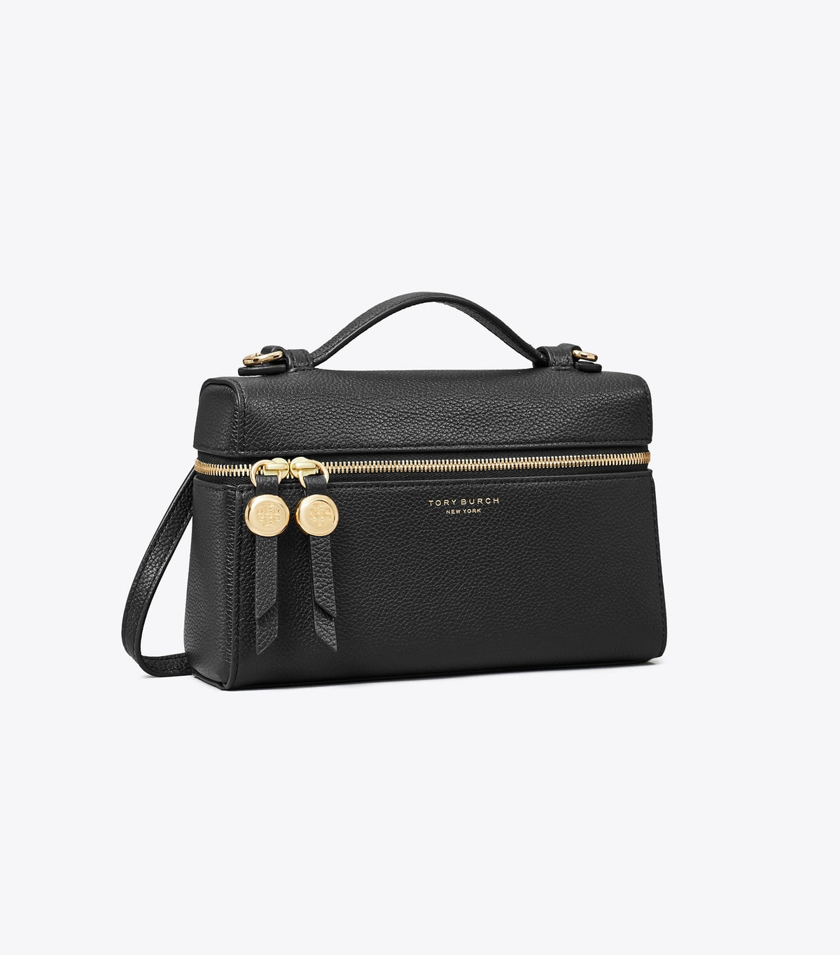 Romy Slim Top Handle Bag - Black | Tory Burch Best Price