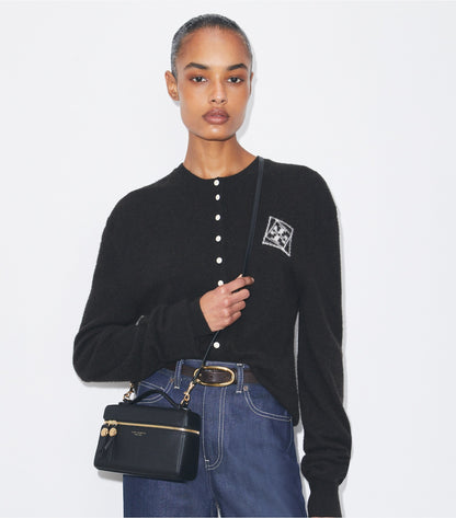 Romy Slim Top Handle Bag - Black | Tory Burch Best Price