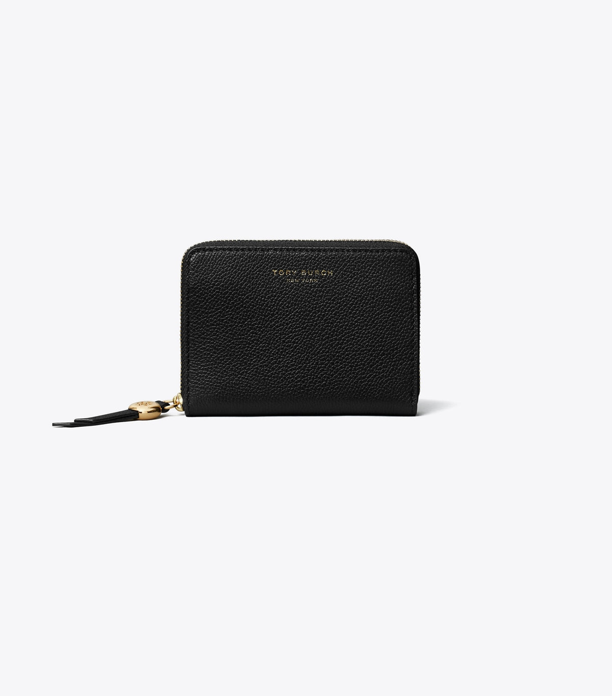 Medium Leather Wallet - Black | Tory Burch Customer Favorite