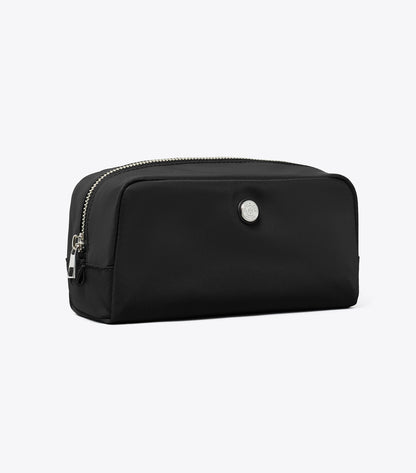 Medium Twist Cosmetic Case - Black | Tory Burch Top Pick
