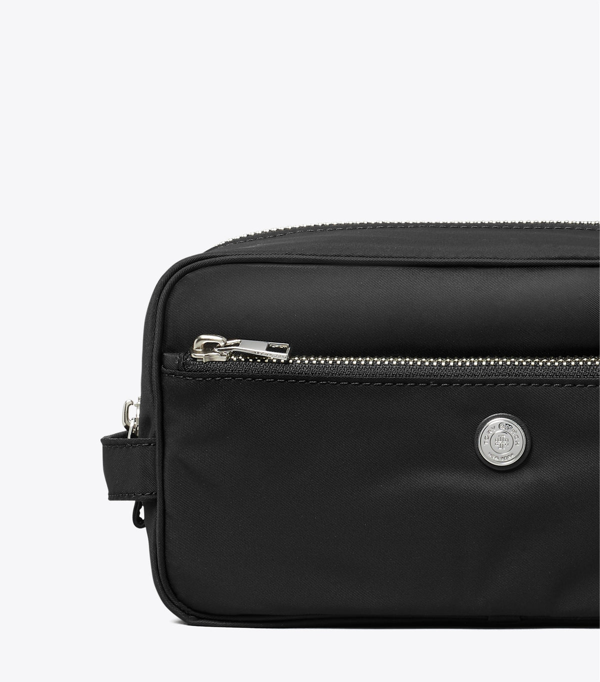 Large Twist Cosmetic Case - Black | Tory Burch New