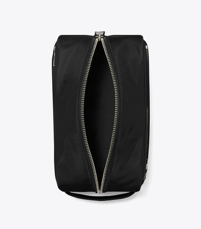 Large Twist Cosmetic Case - Black | Tory Burch New