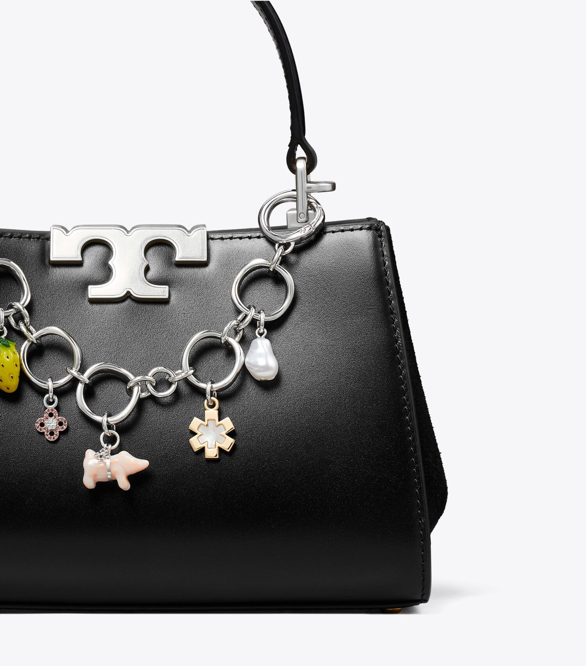 Multi Charm Bag Chain - Tory Silver | Tory Burch Featured