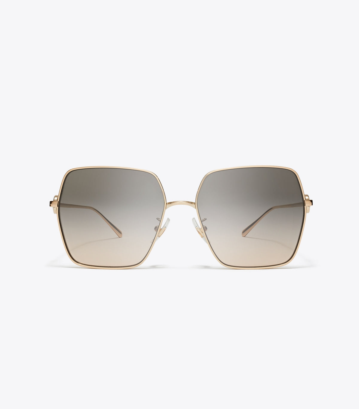 Miller Oversized Square Sunglasses - Light Rose Gold/Light Brown Gradient | Tory Burch Top Pick