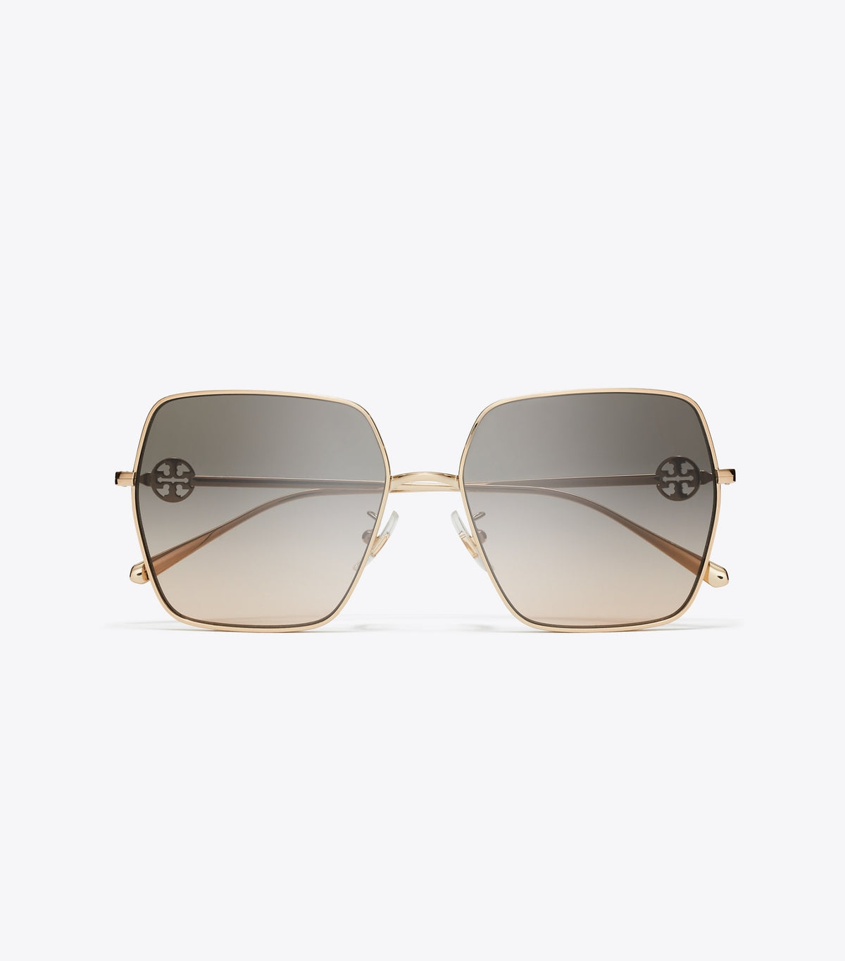Miller Oversized Square Sunglasses - Light Rose Gold/Light Brown Gradient | Tory Burch Top Pick