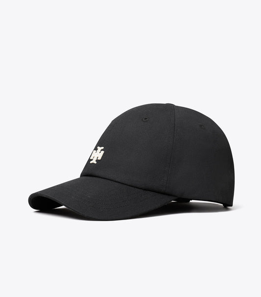 Logo Cap - Black | Tory Burch Trusted