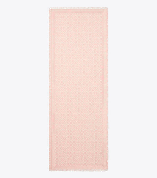 T Monogram Floral Oblong Scarf - Pink T Monogram | Tory Burch Top Pick