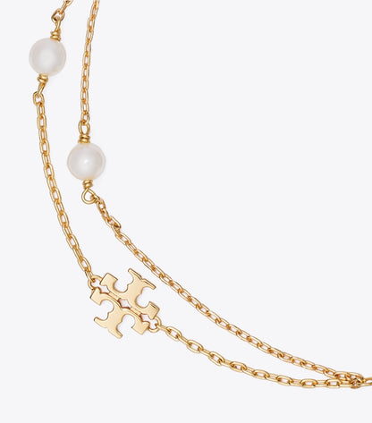 Moondance Layered Pearl Bracelet - Tory Gold / Cream | Tory Burch Best Price