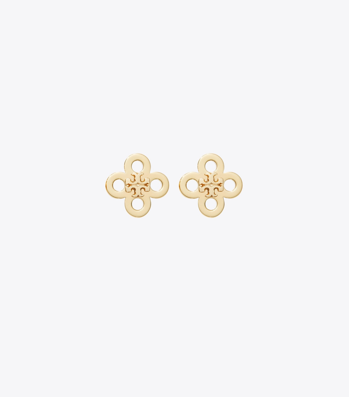 Forget Me Not Clover Stud Earring - Tory Gold | Tory Burch Sale
