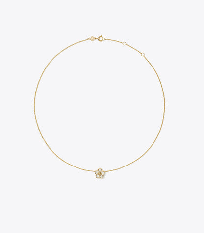 Forget Me Not Pendant Necklace - Tory Gold / Mother Of Pearl | Tory Burch Latest