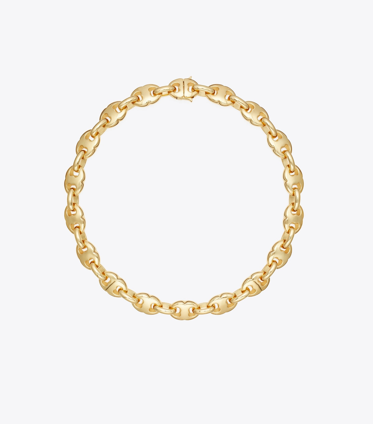 Gemini Link Necklace - Light Brass | Tory Burch Value