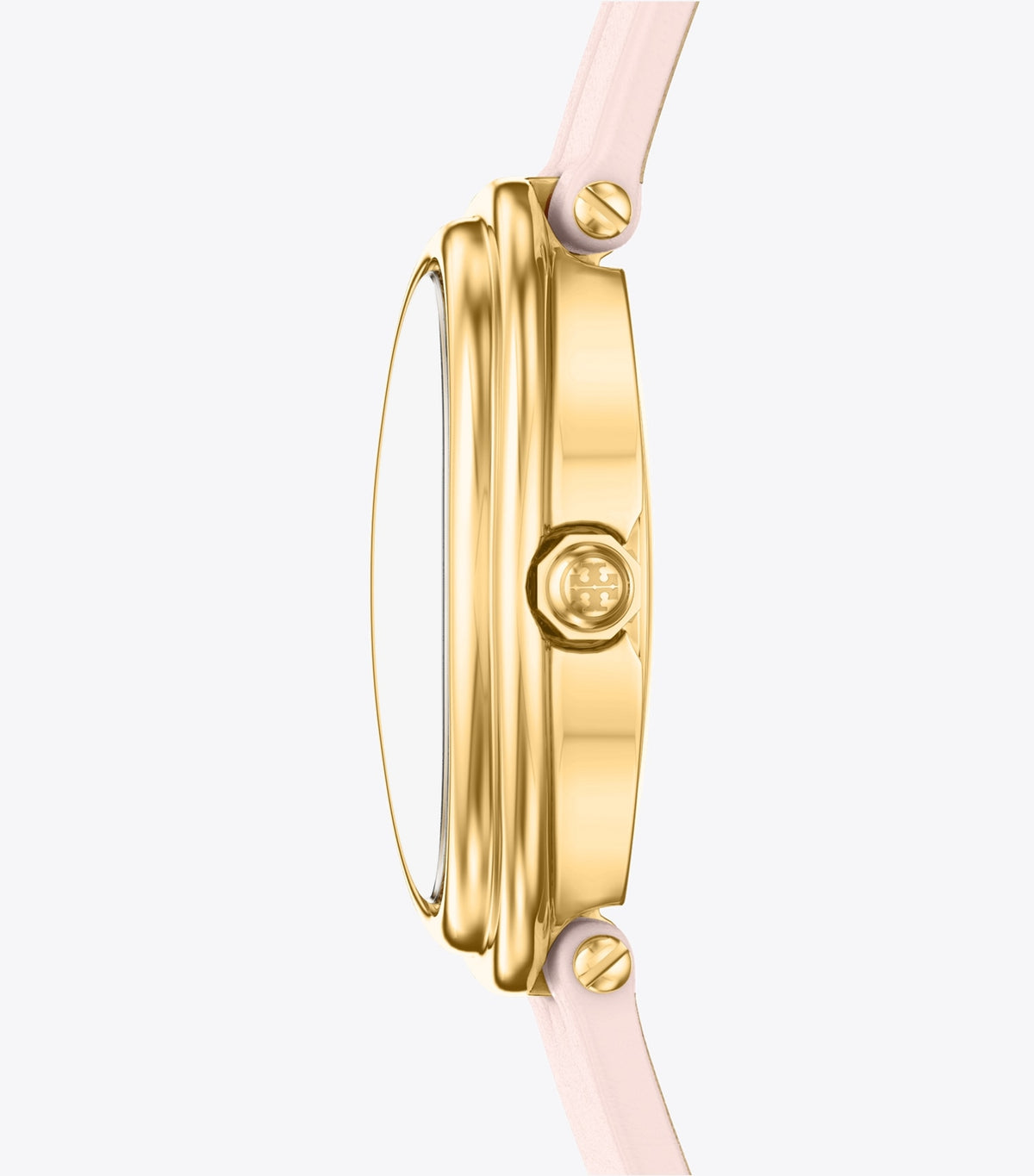 Oval Watch - Pink Mother-Of-Pearl/Pink Faux Croc/Gold | Tory Burch Best Seller