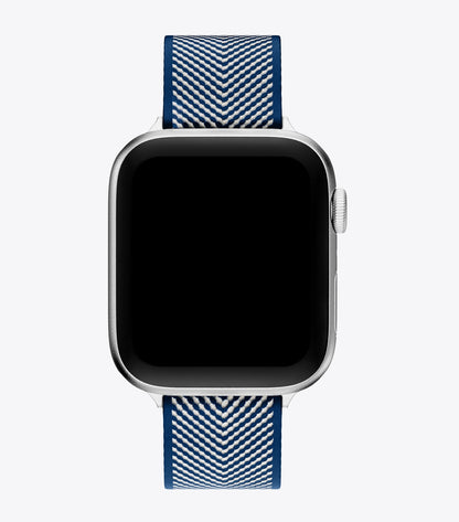 Kira Band for Apple Watch® - Navy Grosgrain | Tory Burch Deals