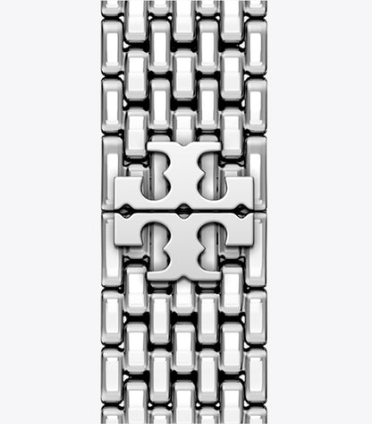 Eleanor Band for Apple Watch® - Silver | Tory Burch Best Seller