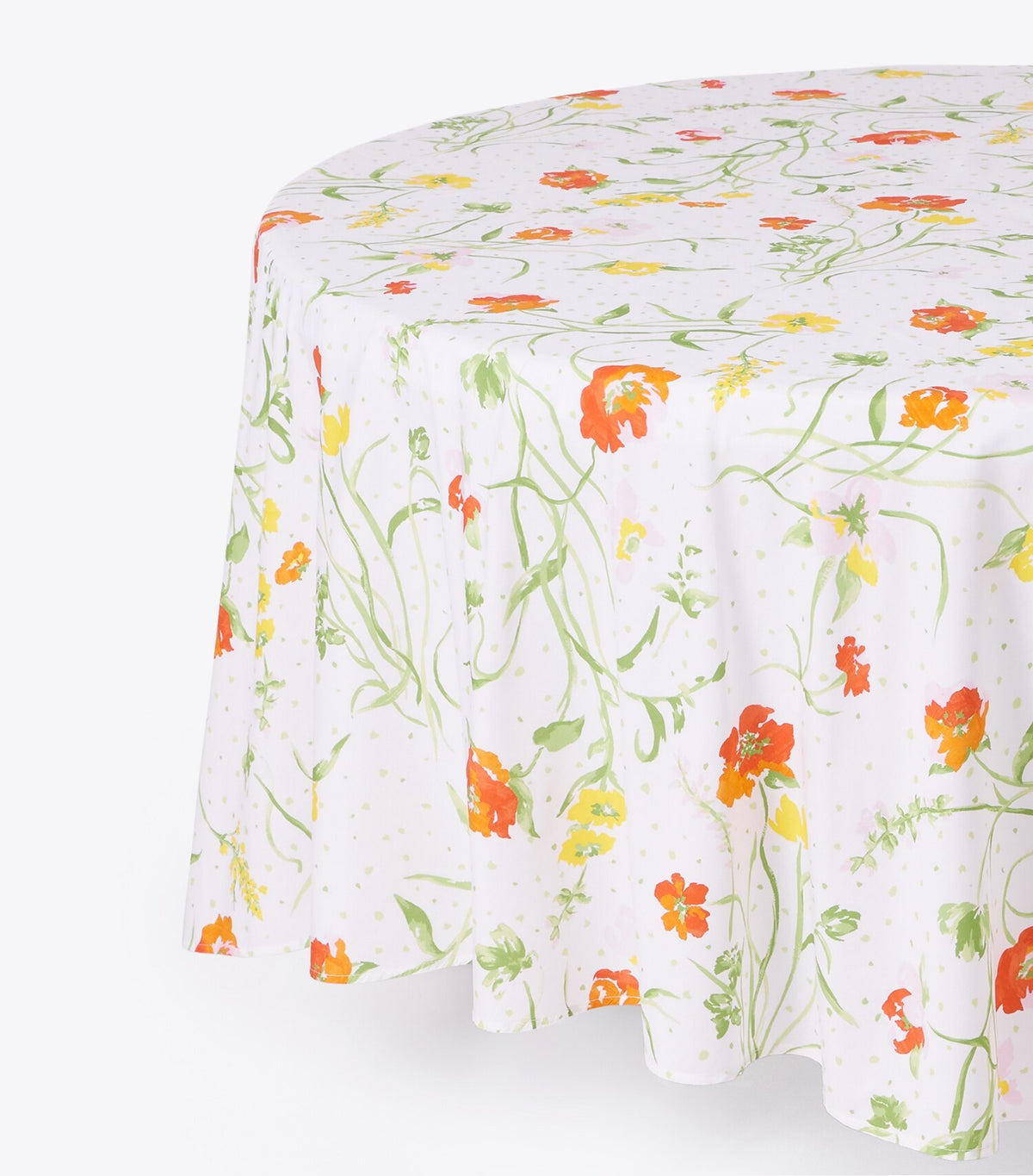 Jardin D'Été Round Tablecloth, 90" - Multi | Tory Burch New