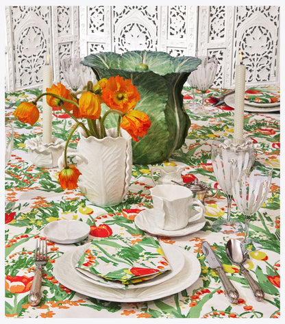 Lettuce Ware Cup & Saucer, Set of 2 - White | Tory Burch Latest