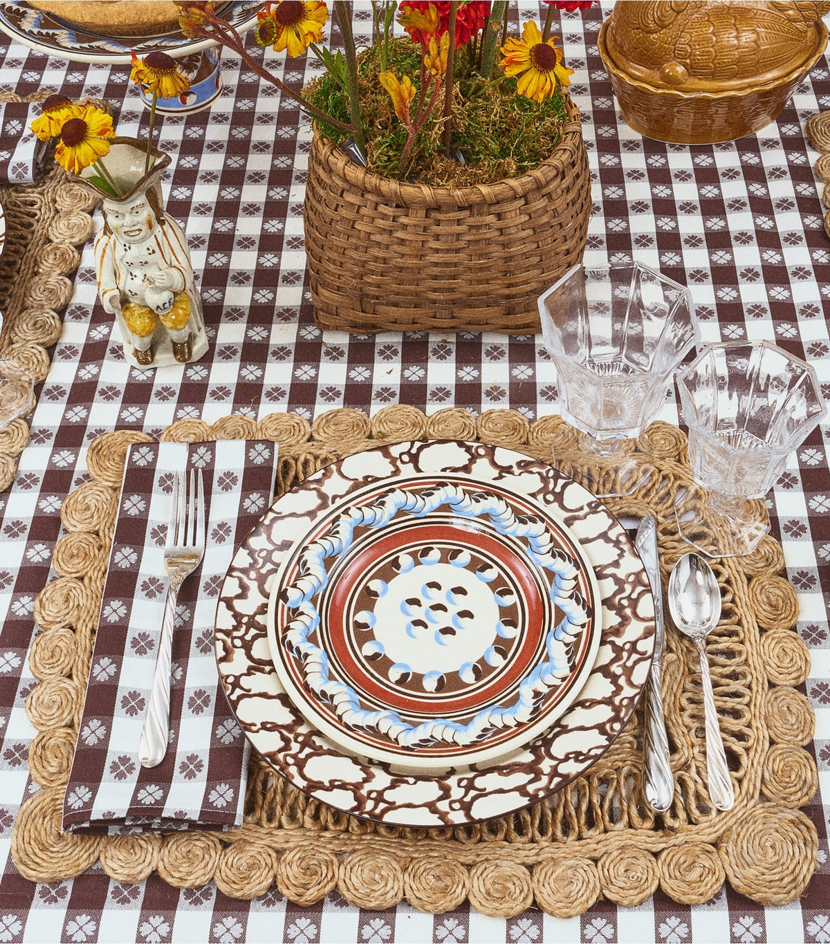Rectangle Jute Placemat, Set of 4 - Natural | Tory Burch New