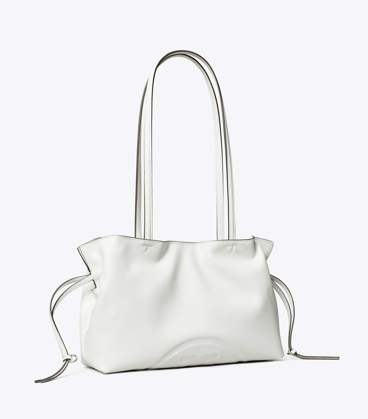 Small Ella natuura™ Drawstring Tote - Bianco | Tory Burch Classic