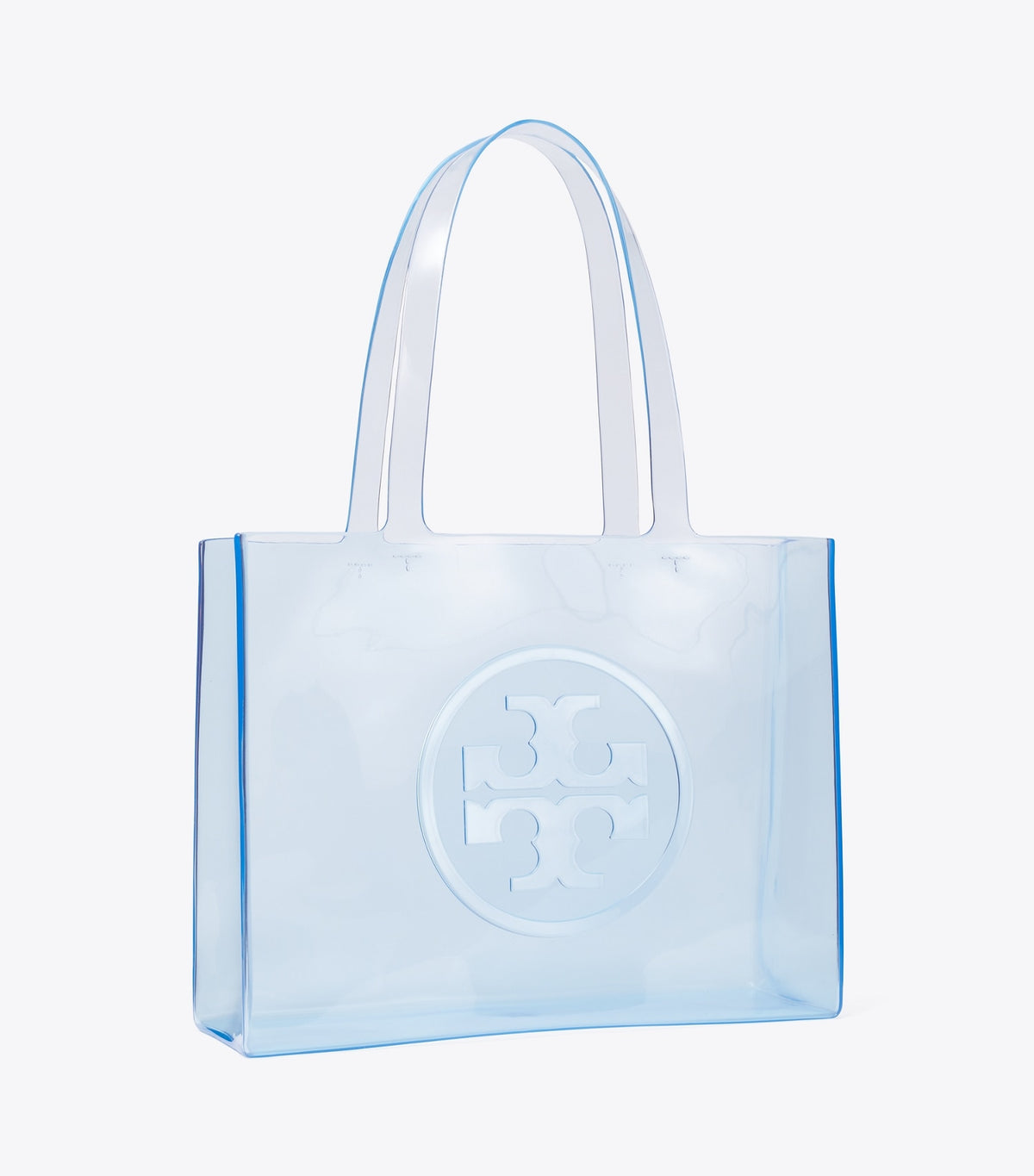 Small Ella Clear Tote - Pool Blue | Tory Burch Quality