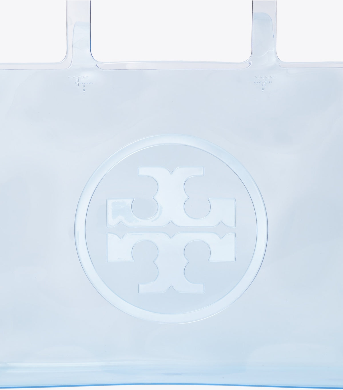 Small Ella Clear Tote - Pool Blue | Tory Burch Quality
