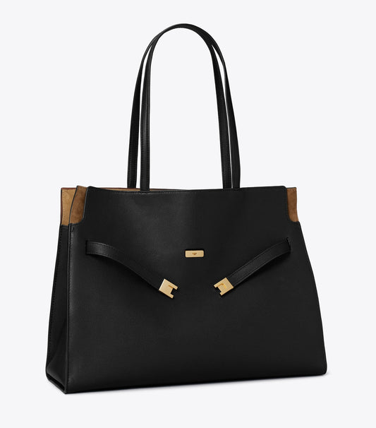 Lee Radziwill Tote - Black | Tory Burch Special Offer
