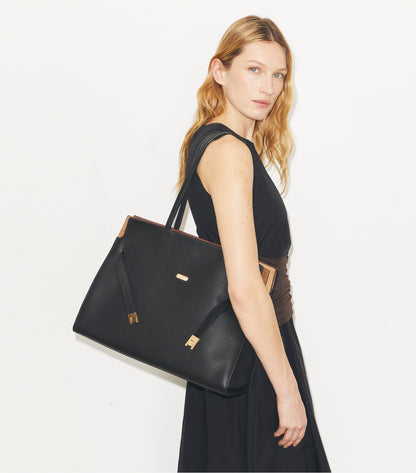Lee Radziwill Tote - Black | Tory Burch Special Offer