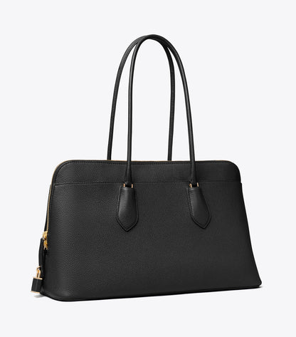 Lock Satchel - Black | Tory Burch Hot Sale