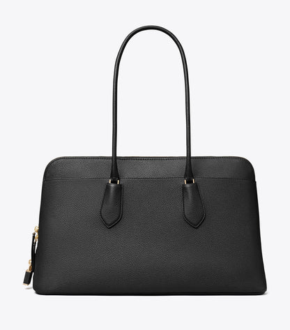 Lock Satchel - Black | Tory Burch Hot Sale