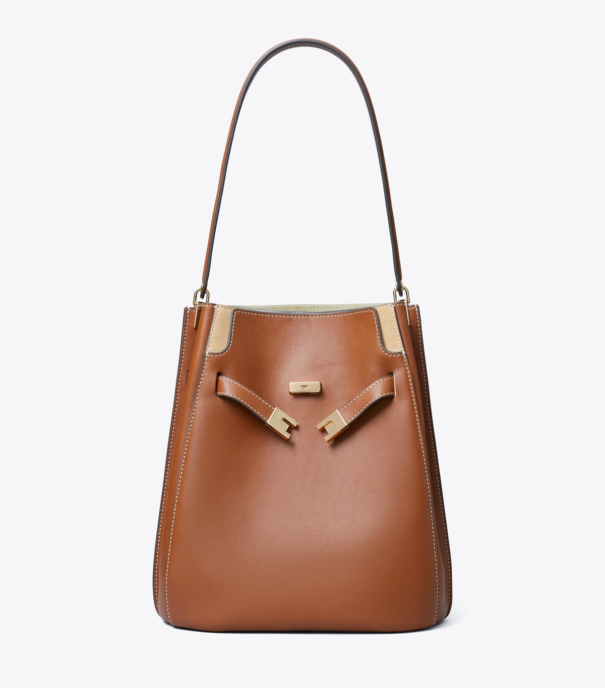 Lee Radziwill Bucket Bag - Aged Tan | Tory Burch Great Value