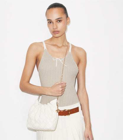 Mini Fleming Soft Hobo Bag - Light Cream | Tory Burch Top Pick