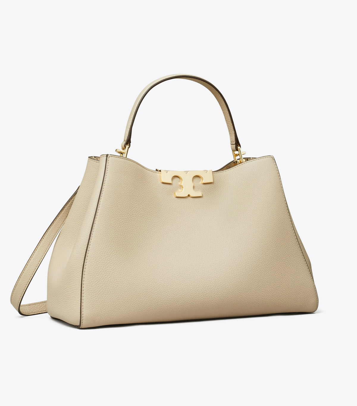 Eleanor Soft Satchel - Light Stone | Tory Burch Top Pick