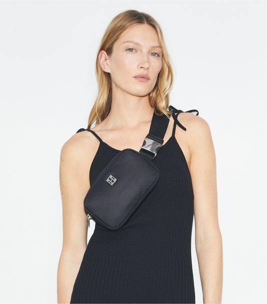 Virginia Belt Bag - Black | Tory Burch Popular