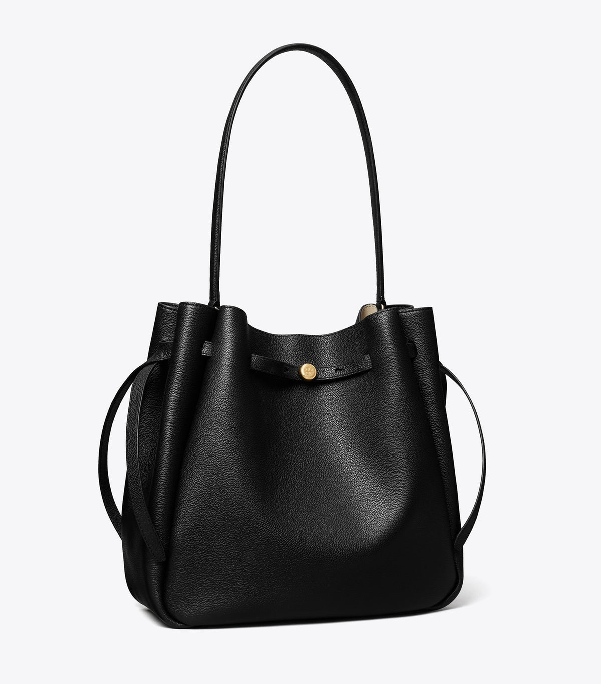 Large Romy Bucket Bag - Black | Tory Burch Smart Buy