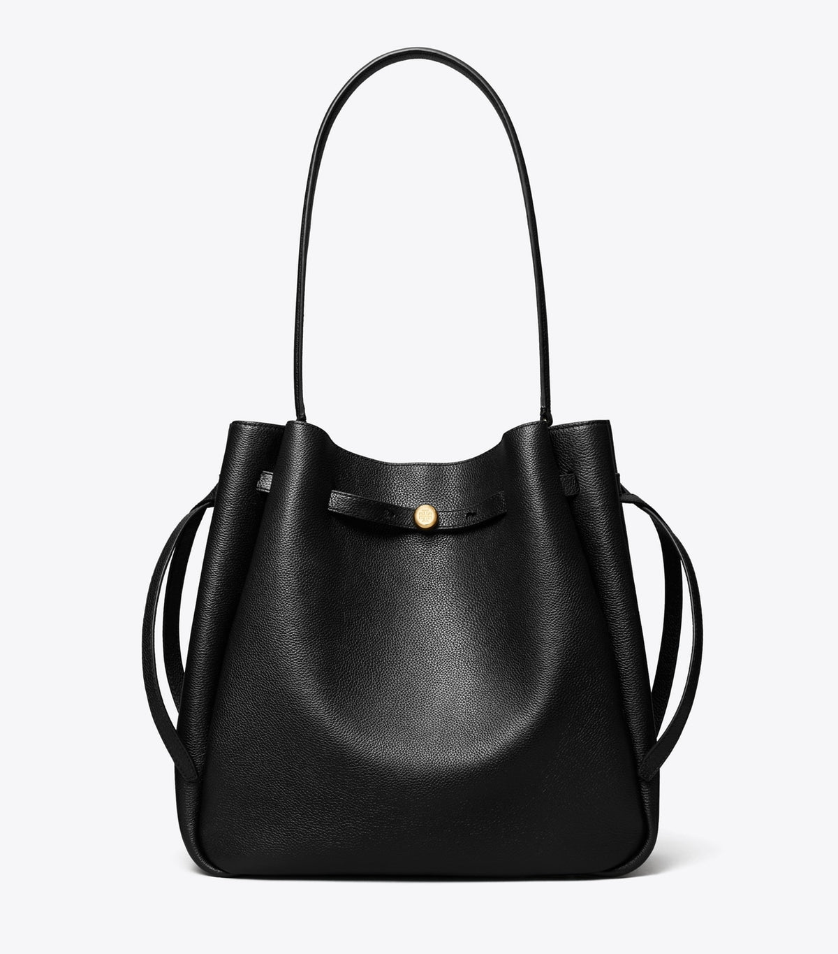 Large Romy Bucket Bag - Black | Tory Burch Smart Buy