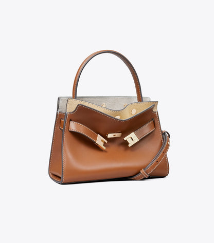 Petite Lee Radziwill Double Bag - Aged Tan | Tory Burch Top Pick