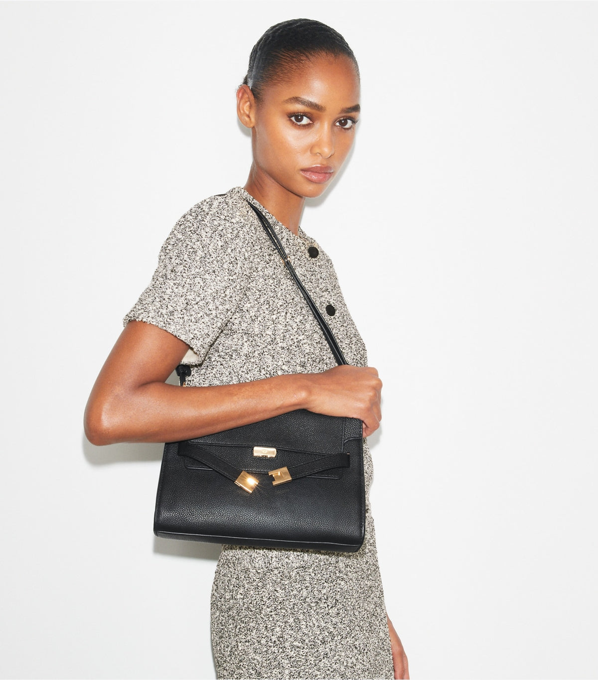 Lee Radziwill Shoulder Bag - Black | Tory Burch Deals