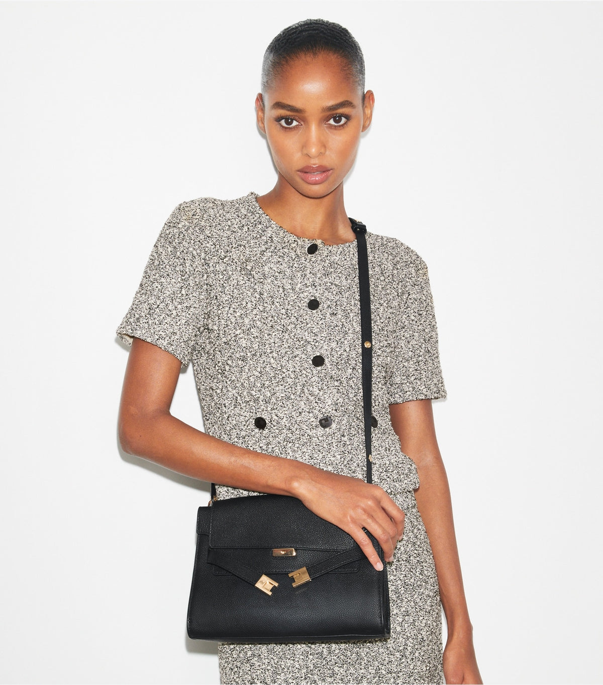 Lee Radziwill Shoulder Bag - Black | Tory Burch Deals