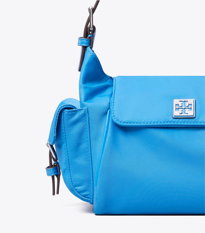 Virginia Pocket Shoulder Bag - Bay Blue | Tory Burch Best Seller