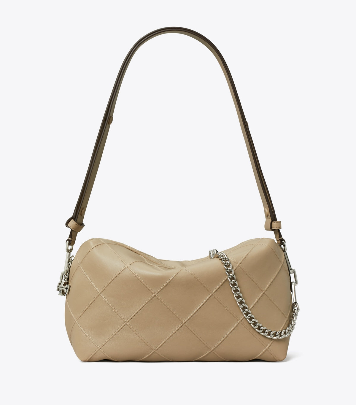 Large Fleming Soft Crossbody Bag - Soft Cement | Tory Burch Featured