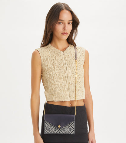 T Monogram Envelope Crossbody - Tory Navy | Tory Burch Recommended