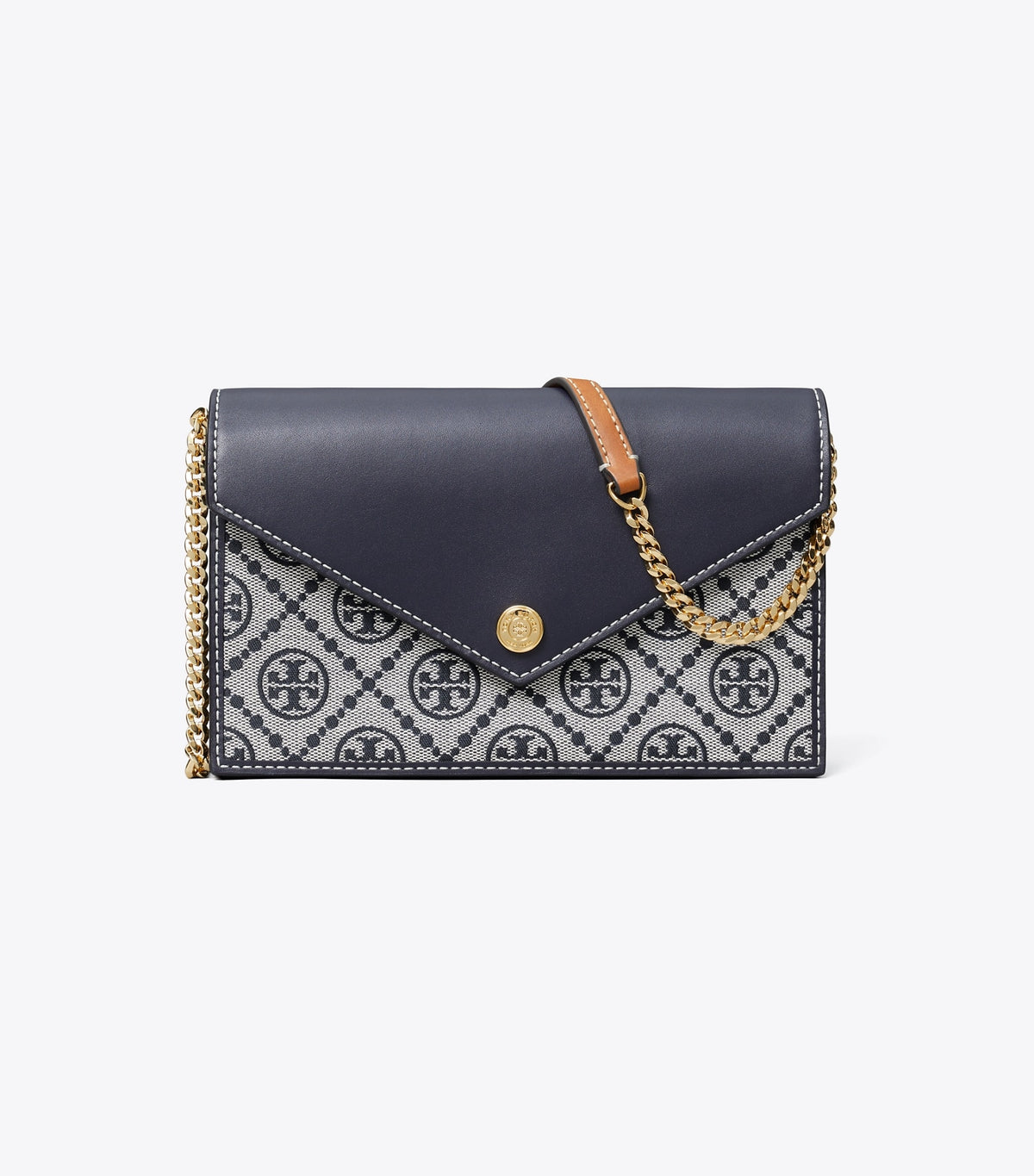 T Monogram Envelope Crossbody - Tory Navy | Tory Burch Recommended