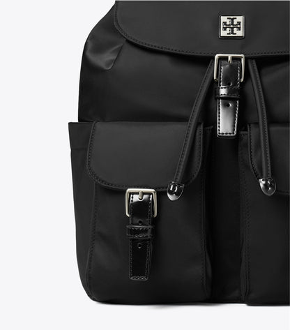 Virginia Backpack - Black | Tory Burch Best Seller