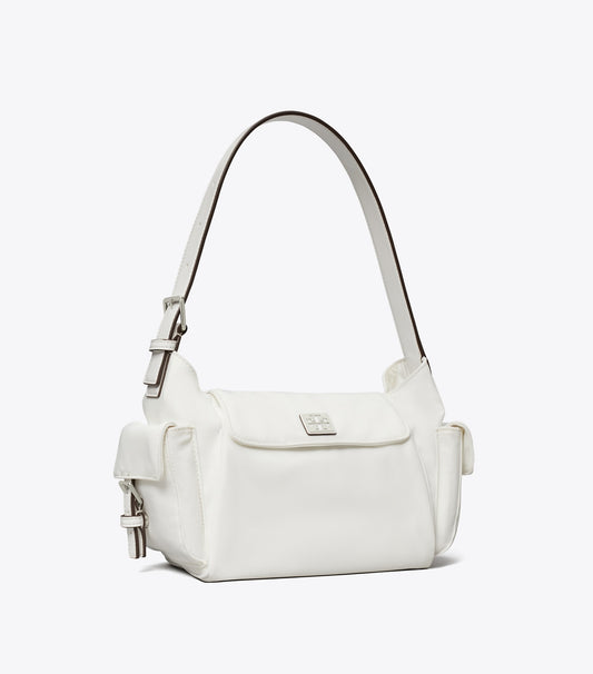 Virginia Pocket Shoulder Bag - White | Tory Burch Best Seller