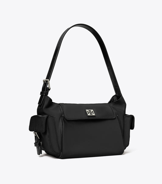 Virginia Pocket Shoulder Bag - Black | Tory Burch Customer Favorite