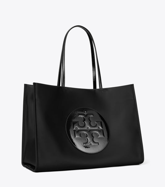 Ella Patent Tote - Black | Tory Burch Customer Favorite