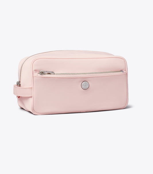 Large Twist Cosmetic Case - Rose | Tory Burch New