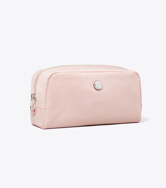 Medium Twist Cosmetic Case - Rose | Tory Burch Featured