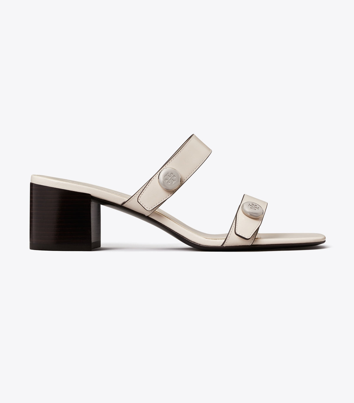 Romy Block-Heel Sandal - Light Cream | Tory Burch Discount