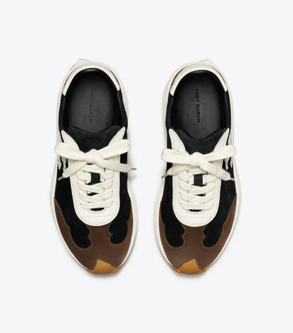 Tory Trainer - Perfect Black / Cream / Dark Cocoa | Tory Burch Sale