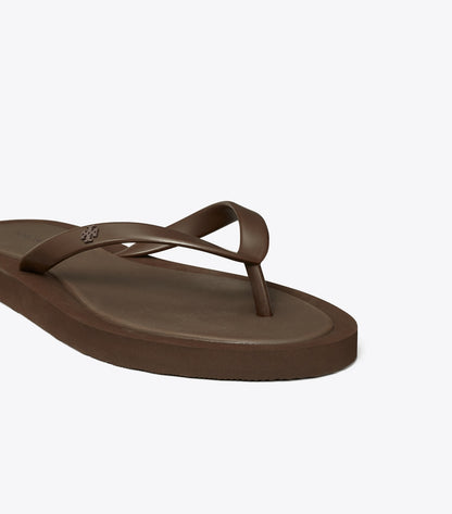 Kira Padded Flip-Flop - Dark Cocoa / Dark Cocoa | Tory Burch Best Price